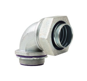 Dottie 90 Degree Metallic Liquidtight Connectors 1-1/2 in Insulated