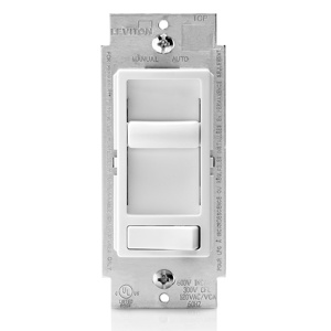 Leviton Decora® Sureslide™ Electromechanical Dimmers 16 A CFL, Halogen, Incandescent, LED