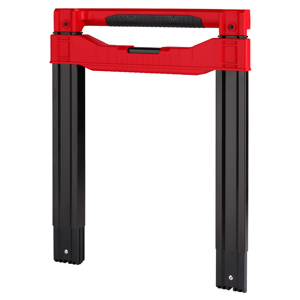 Milwaukee PACKOUT™ Rolling Tool Box Handles 19.75 in (Collapsible) Polypropylene Red<multisep/>Black