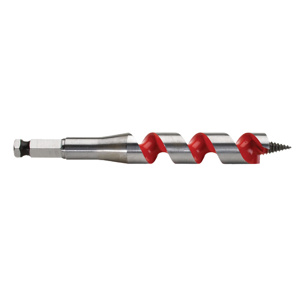 Milwaukee Screw Point Ship Auger Drill Bits High Speed Steel Hexagonal 7/16 in