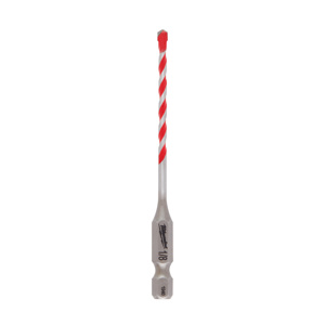 Milwaukee Carbide Tip Hammer Drill Bits 1/2 x 6 in Carbide Tipped Quick-change Hex Shank 1/4 in
