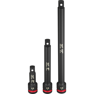 Milwaukee SHOCKWAVE™ Impact Duty™ Driver Extension Sets Chrome Molybdenum Steel