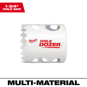 Milwaukee Hole Saws 1-3/4 in High Speed Steel