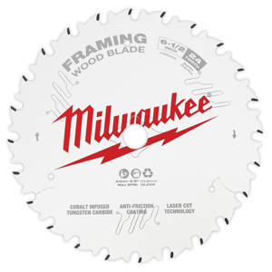 Milwaukee Circular Saw Blades 6-1/2 in 24 Tooth 10 Piece