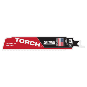 Milwaukee SAWZALL® Reciprocating Saw Blades 1 Piece 10 TPI 6 in Metal