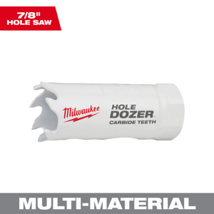Milwaukee Hole Saws 7/8 in Carbide