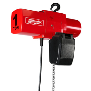 Milwaukee Milwauke Electric Chain Hoists 2,000 lb Hook