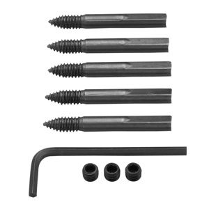 Milwaukee Feed and Set Screw Accessory Set Steel