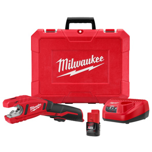 Milwaukee M12™ Copper Tubing Cutter Kits Cordless 1/2 - 1-1/8 in 12 V
