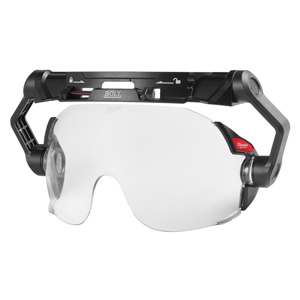 Milwaukee BOLT™ Eye Visors Clear<multisep/>Black Helmets, Hard hats Polycarbonate