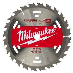 Milwaukee Circular Saw Blades 7-1/4 in 24 Tooth 10 Piece