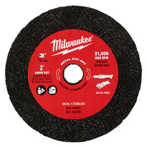 Milwaukee Cut-off Wheels 3 x .04 x 3/8 in