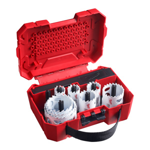 Milwaukee Hole Saw Sets 12 Piece 7/8 in - 2-1/2 in Carbide Tipped