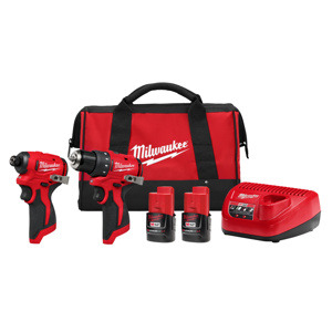 Milwaukee M12™ FUEL™ 2-Tool Combination Kits 2 Piece Cordless