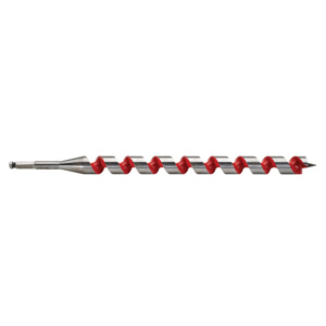 Milwaukee Screw Point Ship Auger Drill Bits 1-1/16 x 18 in High Speed Steel Hexagonal 7/16 in