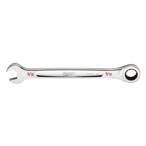 Milwaukee Ratcheting Combination Wrenches SAE 9/16 in