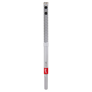 Milwaukee Rebar Cutter Drill Bits 5/8 x 12 in Carbide 3 Flat Shank 5/8 in