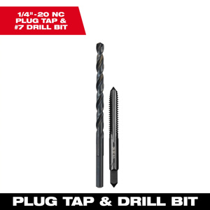 Milwaukee Straight Flute Taper Taps