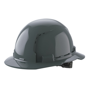 Milwaukee BOLT™ Full Brim Vented Hard Hats 6.5 - 8.5 in 6 Point Ratchet Gray