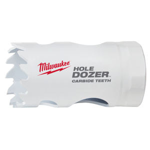Milwaukee Hole Saws 1-1/8 in Carbide