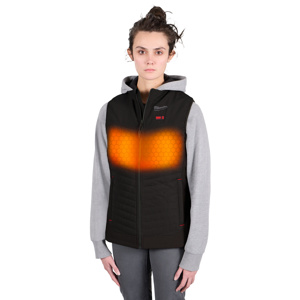 Milwaukee GLENGUARD® High Vis Reflective Full Zip Vests Small Black