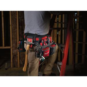 Milwaukee Padded Work Belts 29 Pocket Nylon Red<multisep/>Black