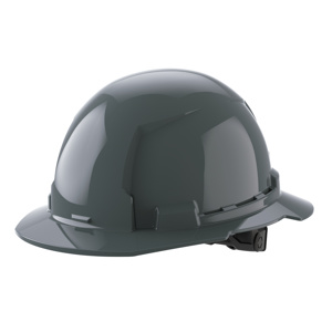 Milwaukee BOLT™ Full Brim Unvented Hard Hats 6.5 - 8.5 in 6 Point Ratchet Gray
