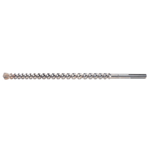 Milwaukee 4-Cutter Hammer Drill Bits 5/8 x 21 in Carbide SDS Max® Shank 45/64 in