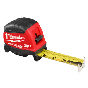 Milwaukee Magnetic Tip Tape Measures 25 ft SAE Automatic Rewind Toggle Lock 1 in