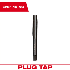 Milwaukee Straight Flute Taper Taps