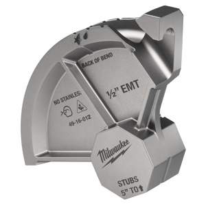 Milwaukee Conduit Bender Shoes 1/2 in EMT