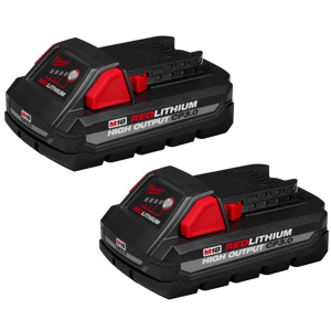 Milwaukee M18™ REDLITHIUM™ HIGH OUTPUT™ CP Compact Batteries M18™ Lithium-ion (Li-ion) Batteries 3 Ah