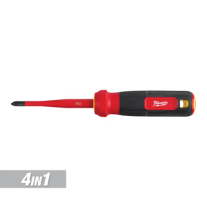 Milwaukee Multi-bit Screwdrivers 4-in-1 Piece