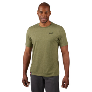 Milwaukee FREEFLEX™ Hybrid T-shirts Small Green Mens