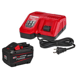 Milwaukee M18™ REDLITHIUM™ FORGE™ HD Battery / Charger Kits M18™ Lithium-ion (Li-ion) Batteries 12 Ah