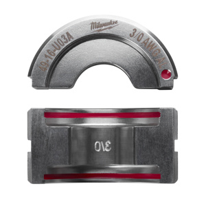 Milwaukee M18™ FORCE LOGIC™ Crimping Tool Dies U Dies 3/0 AWG 6 Ton Stainless Steel