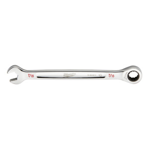 Milwaukee Ratcheting Combination Wrenches SAE 7/16 in