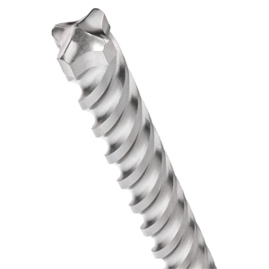 Milwaukee 4-Cutter Hammer Drill Bits 3/16 x 10 in Carbide SDS Plus® Shank 13/32 in