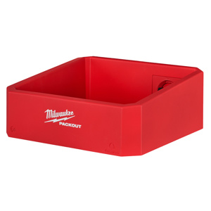Milwaukee PACKOUT™ Compact Shelves 10 x 9.5 x 3.5 in Polypropylene Red