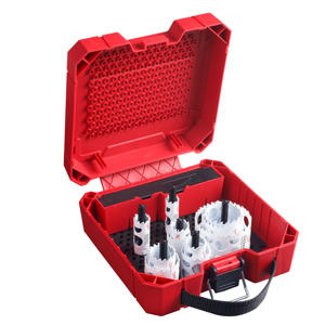 Milwaukee Hole Saw Sets 15 Piece 7/8 in - 3 in Carbide Tipped