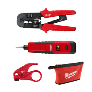 Milwaukee Twisted Pair Install Kits 3 Piece