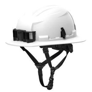 Milwaukee BOLT™ Unvented Safety Helmets Ratcheting No Logo White