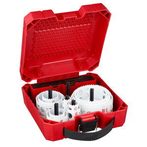 Milwaukee Hole Saw Sets 20 Piece 3/4 - 4-1/2 in High Speed Steel