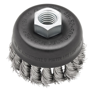 Milwaukee Wire Cup Brushes 2-3/4 in Steel
