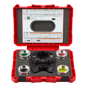 Milwaukee M18™ FORCE LOGIC™ Crimping Jaw and Die Kits U Dies 400 - 750 kcmil 6 Ton Metal
