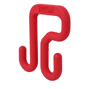 Milwaukee Bucket Hooks 3 in High Density Polyethylene Red