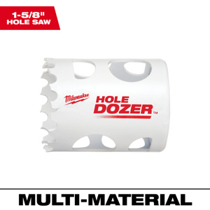 Milwaukee Hole Saws 1-5/8 in High Speed Steel