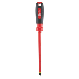 Milwaukee Cabinet Slotted Tip Insulated Screwdrivers 3/16 in 6.00 in