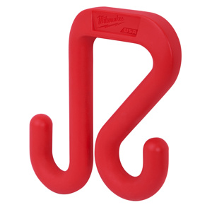 Milwaukee Bucket Hooks 2 in High Density Polyethylene Red