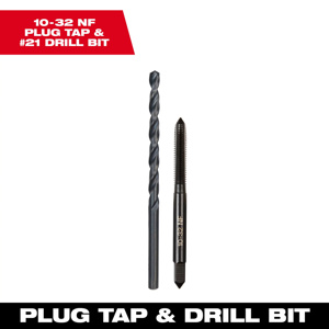 Milwaukee Straight Flute Taper Taps